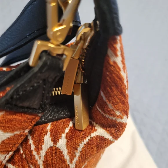 Hammitt *Morgan* Texas Tapestry Crossbody | EUC | Gold Accents | Black Leather - Picture 5 of 5